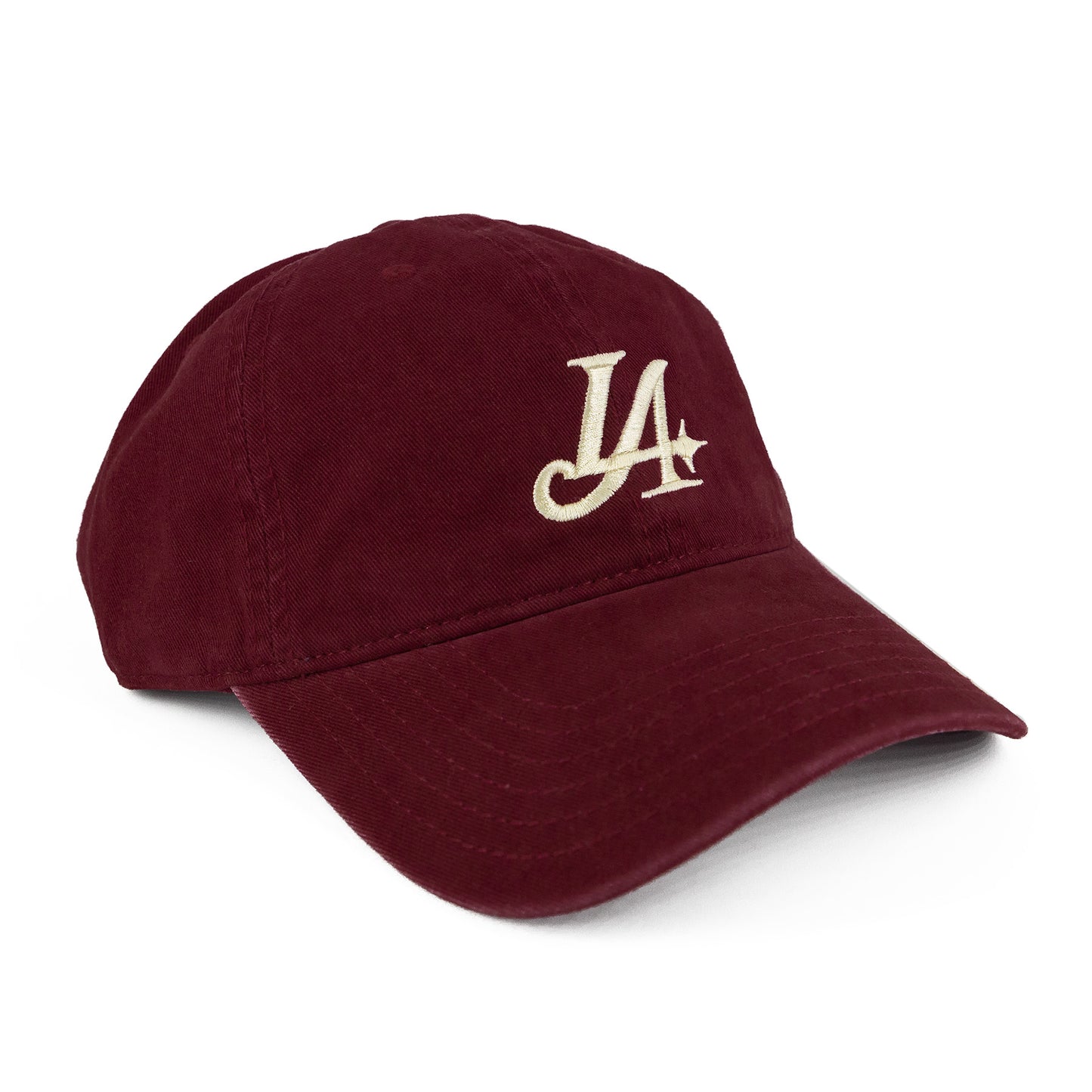 LA (KIDSD x IKDI.S) Dad Hat / Burgundy - IKendoit.Shop