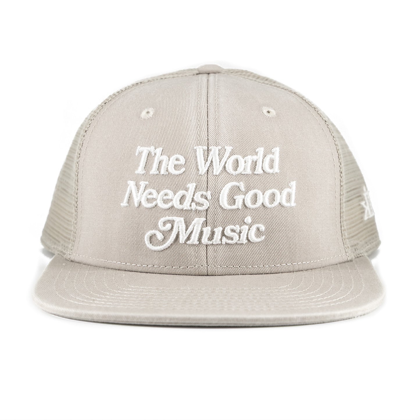 The World Needs Good Music Snapback / Faded Bone - IKendoit.Shop