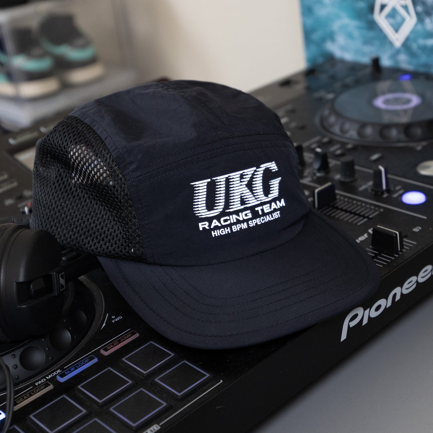UKG (Racing Team) Run Cap / Black - IKendoit.Shop