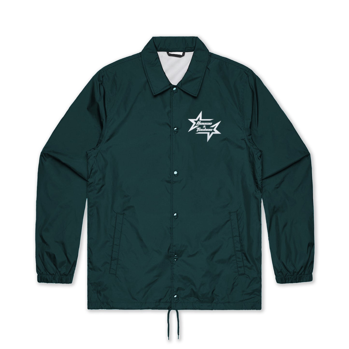 Chrome Star Reflective Coaches Jacket - IKendoit.Shop