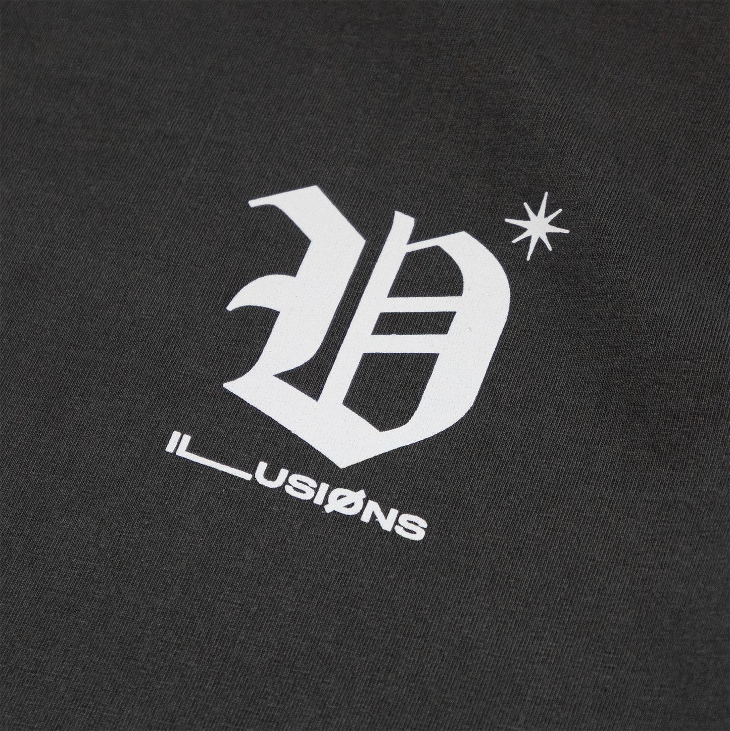 Illusions* Tee / Vintage Black