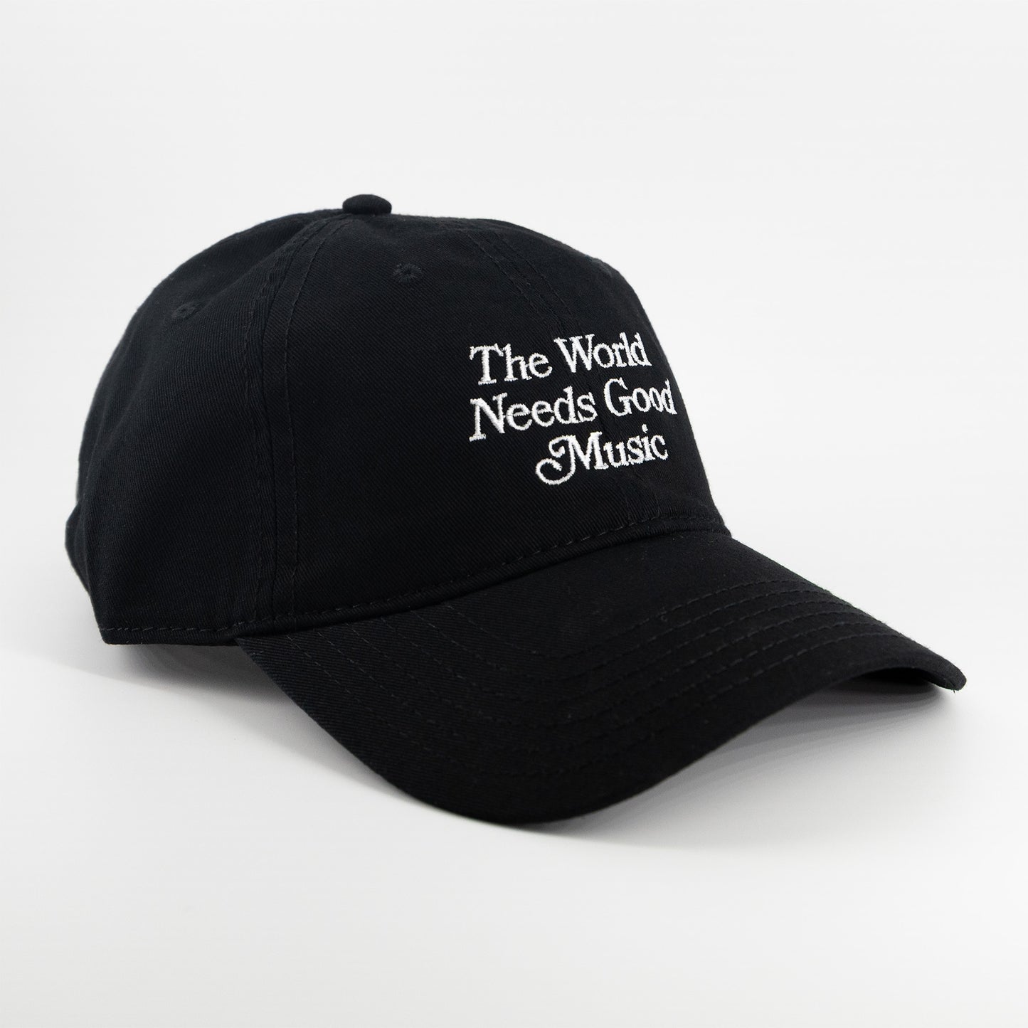 The World Needs Good Music Dad Hat / Black - IKendoit.Shop