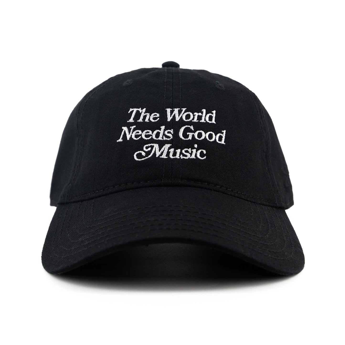 The World Needs Good Music Dad Hat / Black - IKendoit.Shop