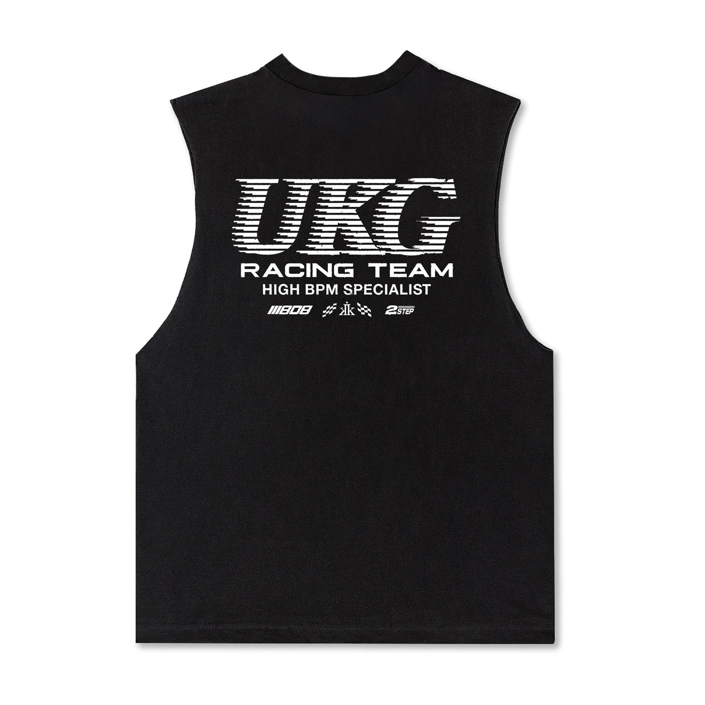 UKG Racing Sleeveless Tee / Black Edge - IKendoit.Shop