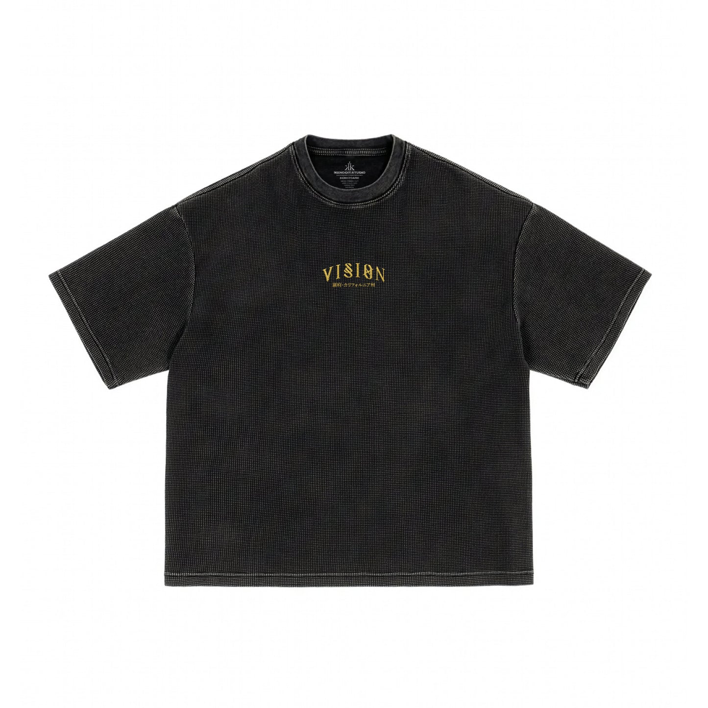 VISION "Rafu" (羅府) Arch Boxy Waffle Tee