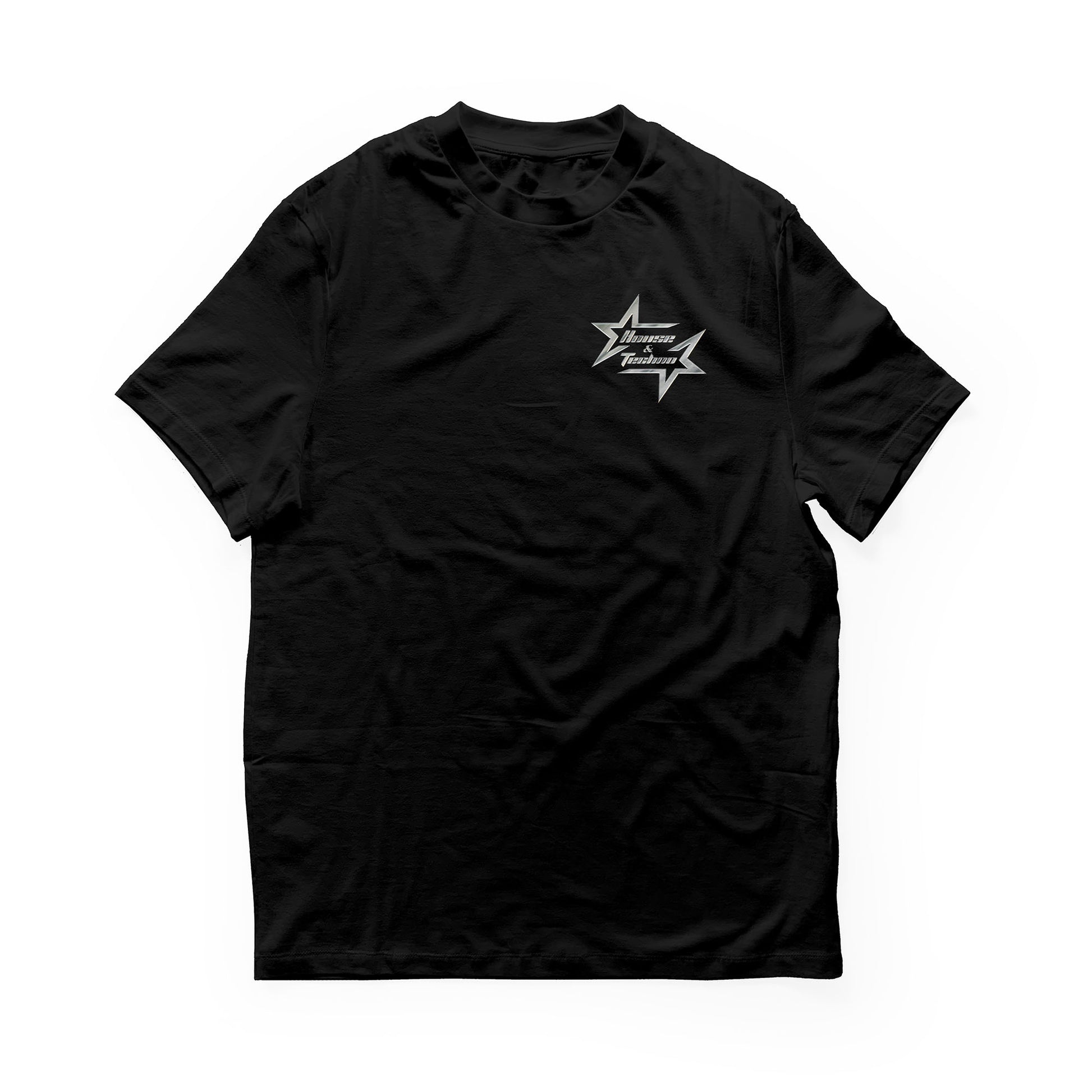 House + Techno Chrome Star / Black - IKendoit.Shop