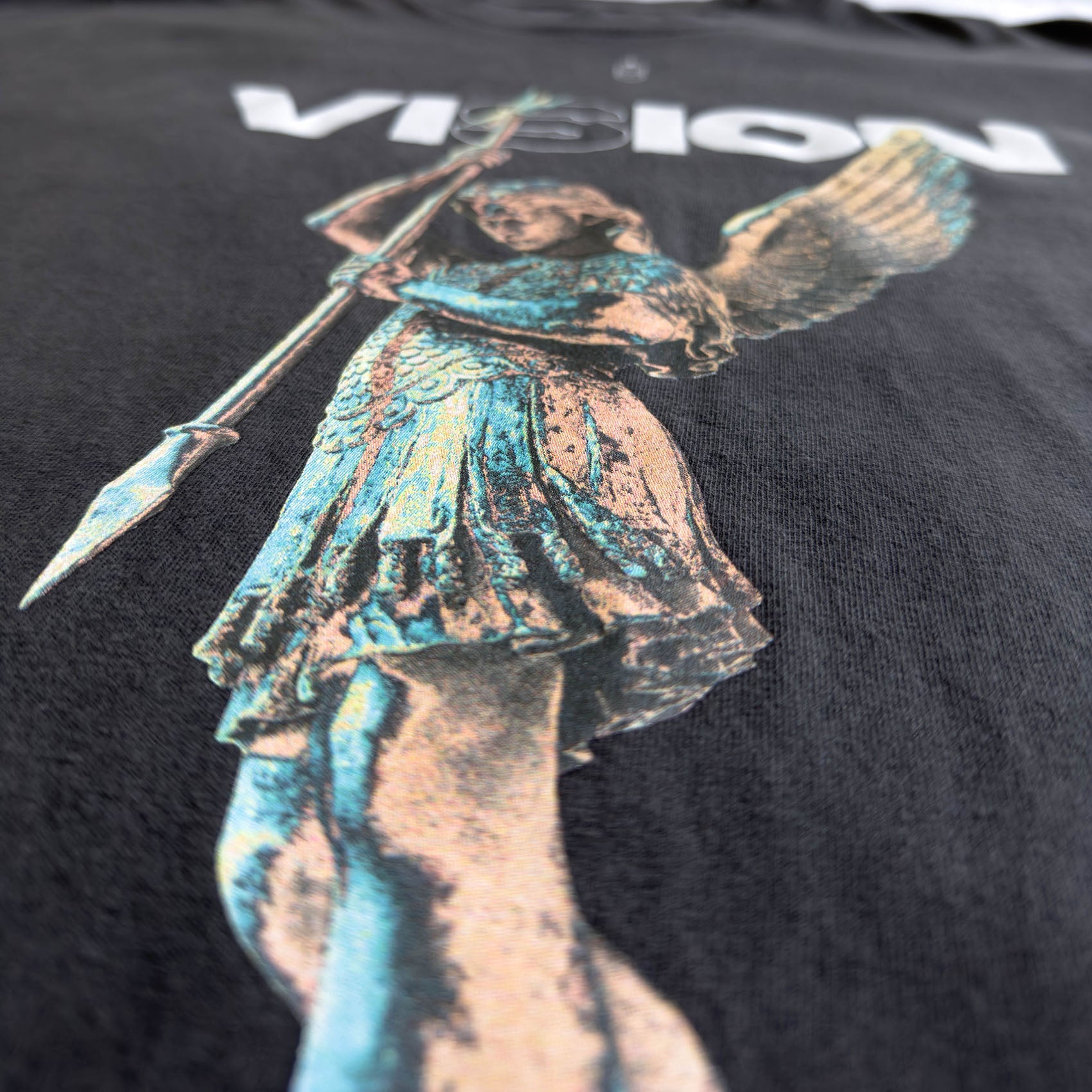 Fragmented Statue [Vision] Tee / Vintage Black - IKendoit.Shop