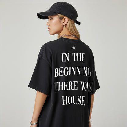 In The Beginning...[House] Tee / Black