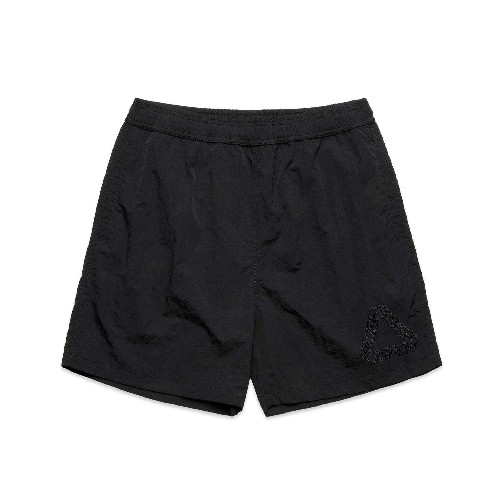 Tri [House] Nylon Swim Shorts / Black - IKendoit.Shop