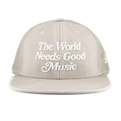 The World Needs Good Music Snapback / Faded Bone - IKendoit.Shop
