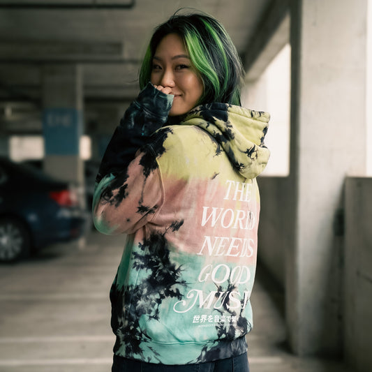 The World Needs Good Music Hoodie / Special Dye - IKendoit.Shop