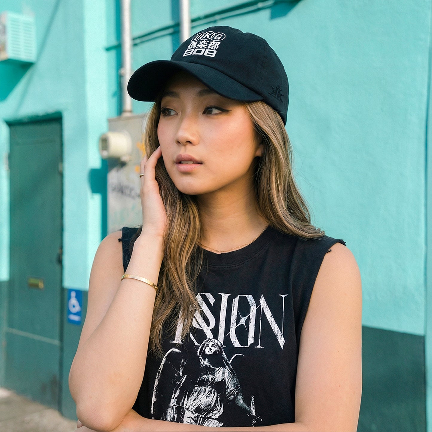 UKG CLUB (倶楽部) Dad Hat / Black