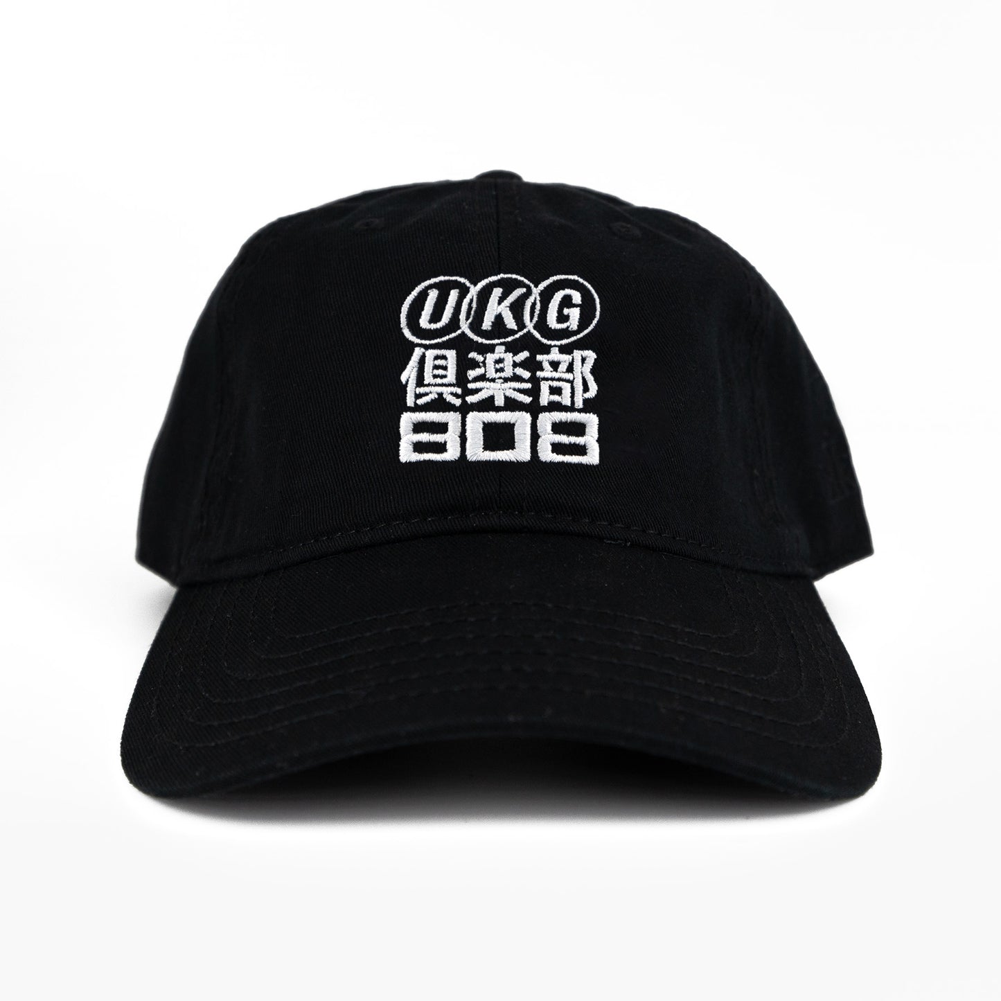 UKG CLUB (倶楽部) Dad Hat / Black - IKendoit.Shop