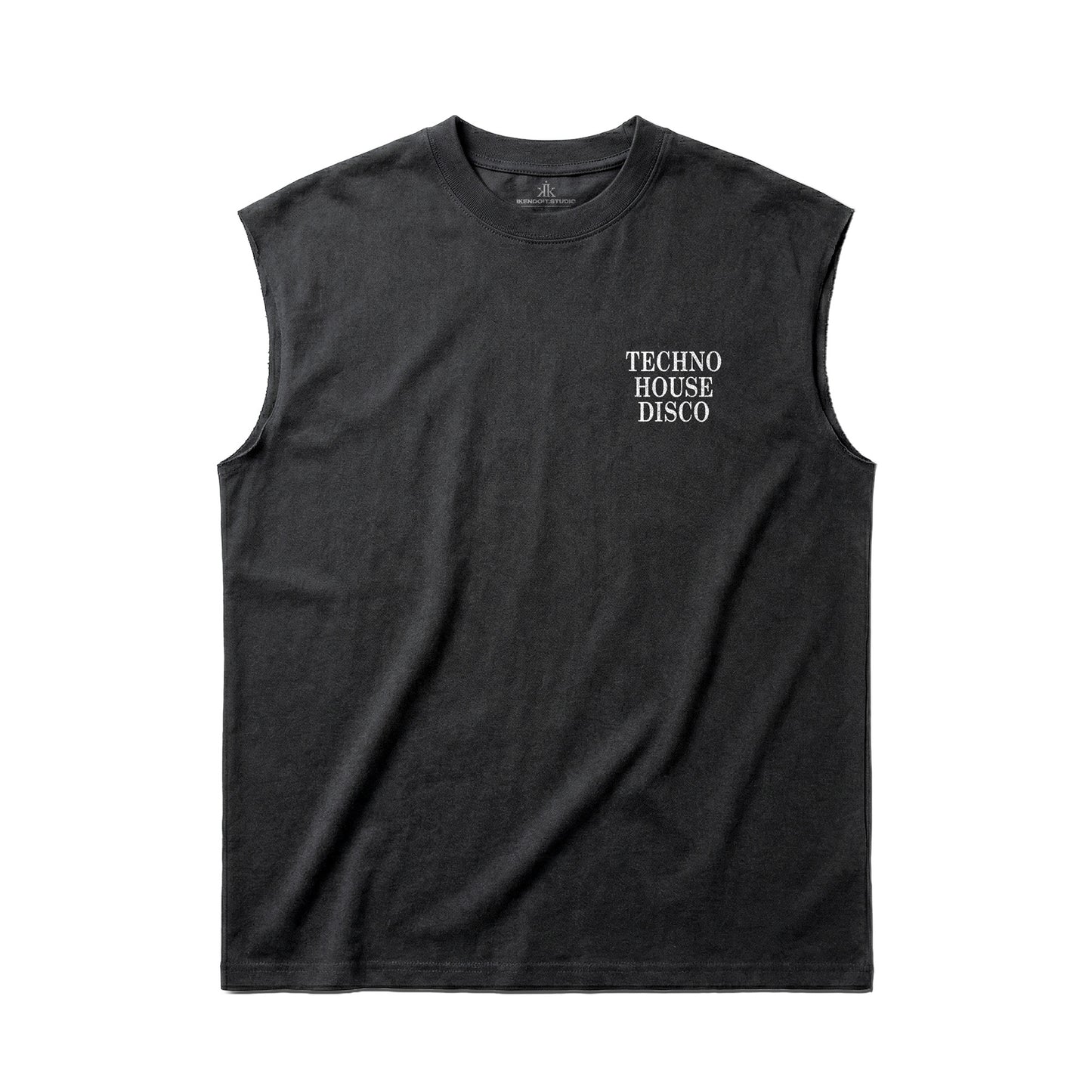 WORLDWIDE Techno x House x Disco Sleeveless Tee