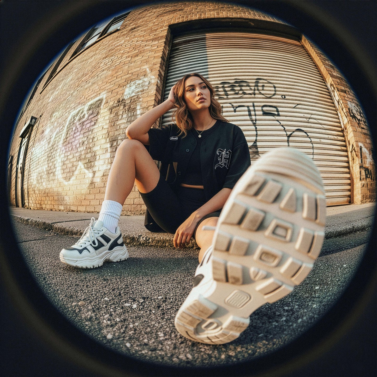 [ハウス] ベースボールジャージ / ブラック