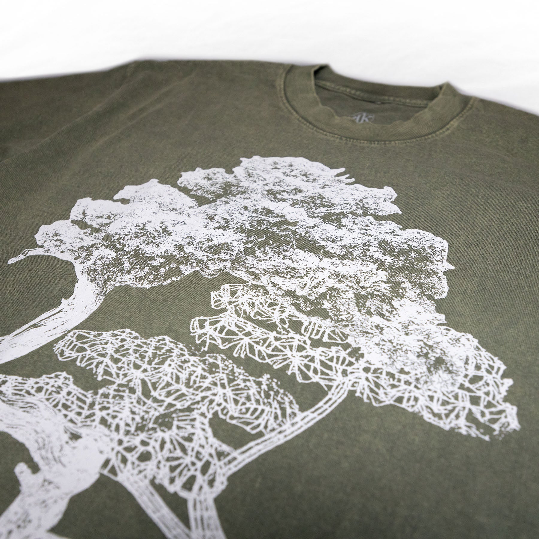 Bonsai B&W [Vision] Tee / Matcha - IKendoit.Shop