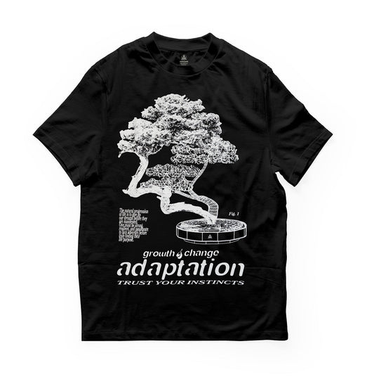 Bonsai B&W [Vision] Tee / Black - IKendoit.Shop