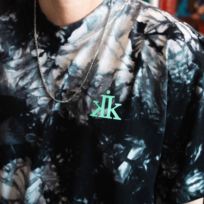 The World Needs Good Music Oversized Tee / Crystal Dye - IKendoit.Shop