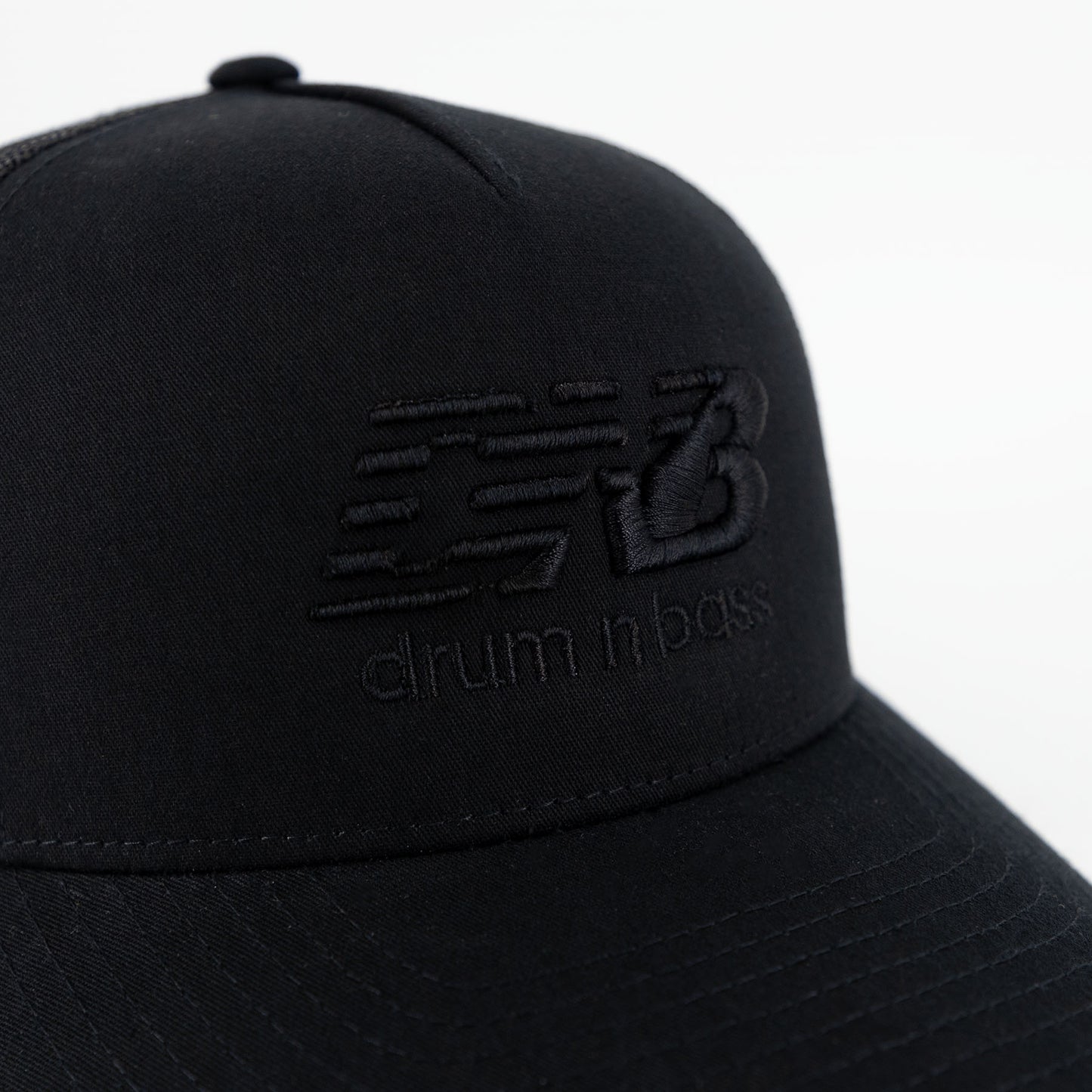 DNB Trucker Hat / Black - IKendoit.Shop