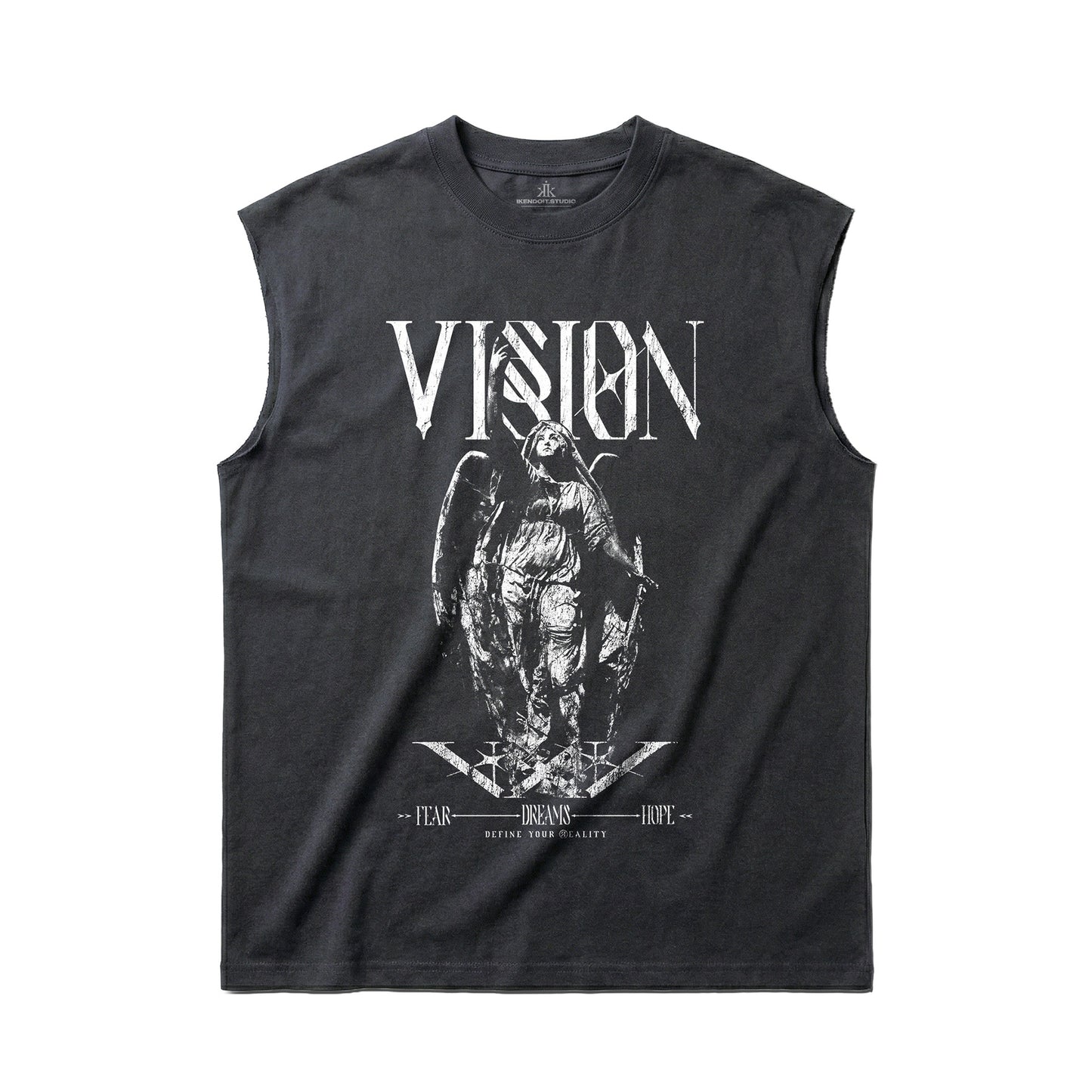 D R E A M S [Vision] Sleeveless Tee - IKendoit.Shop