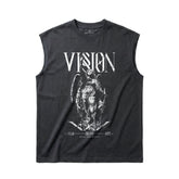 D R E A M S [Vision] Sleeveless Tee - IKendoit.Shop