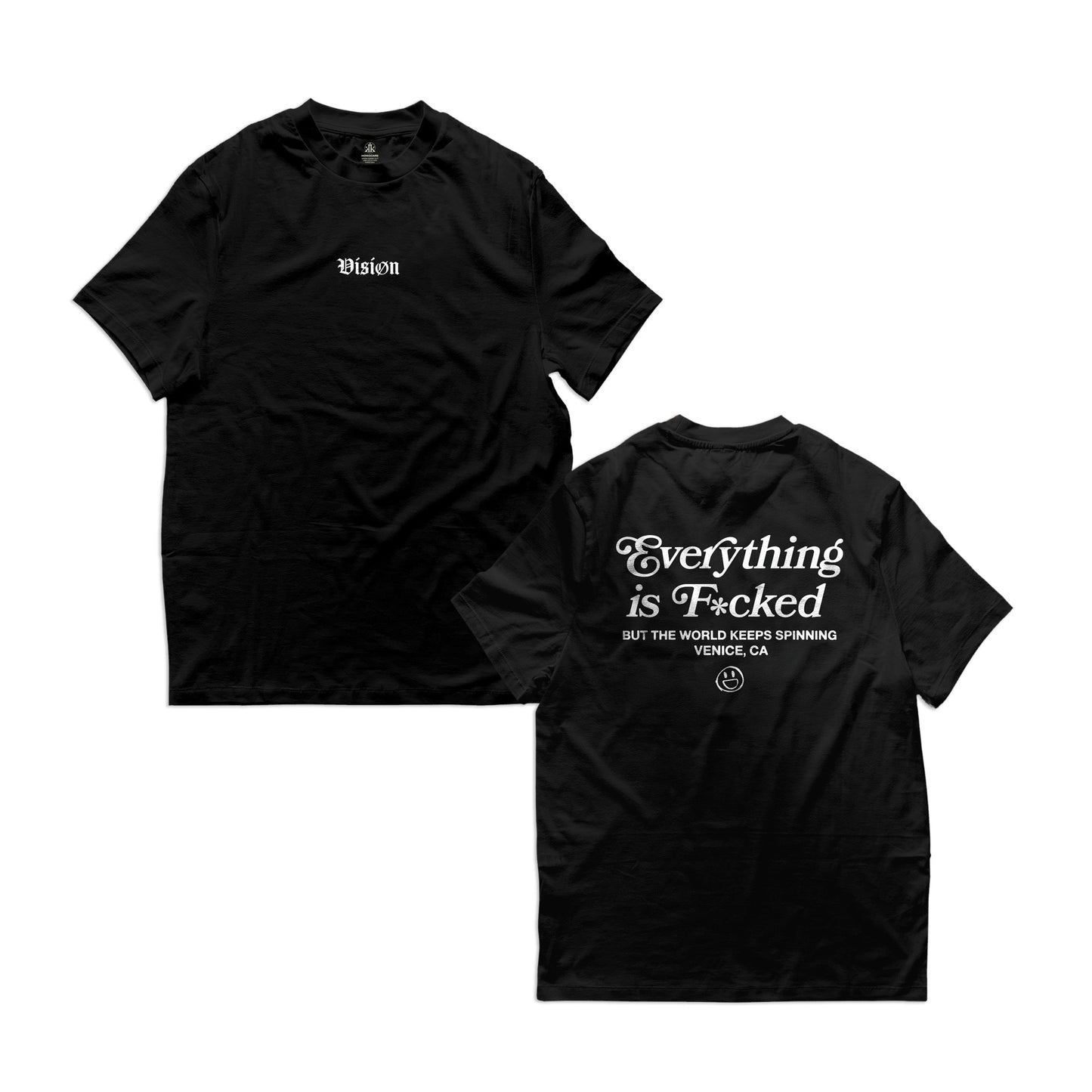 Everything Is F*cked Tee / Black