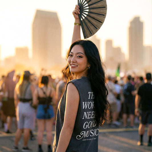 The World Needs Good Music Sleeveless Tee