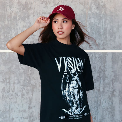 LA (KIDSD x IKDI.S) Dad Hat / Burgundy - IKendoit.Shop