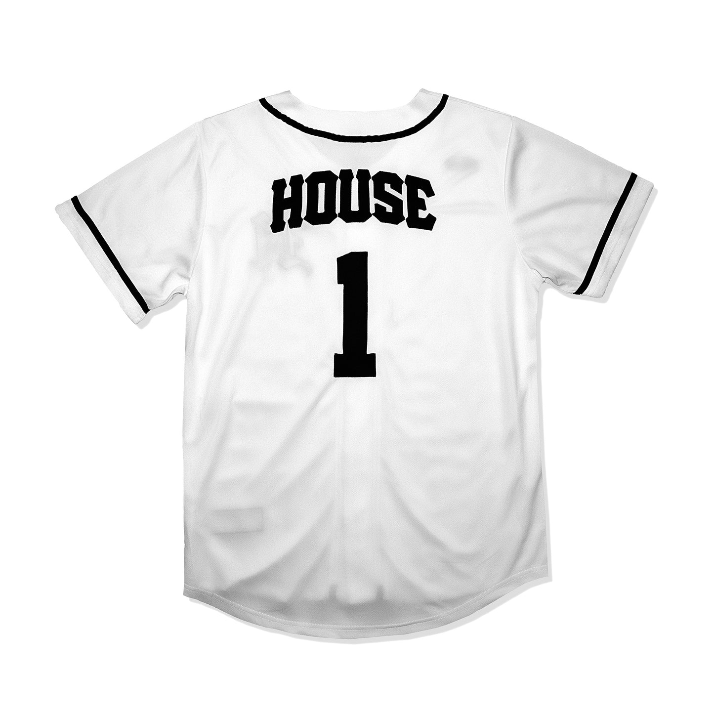 [House] Baseball Jersey / White - IKendoit.Shop