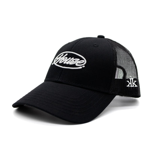 [House] Flow Trucker Hat / Black - IKendoit.Shop