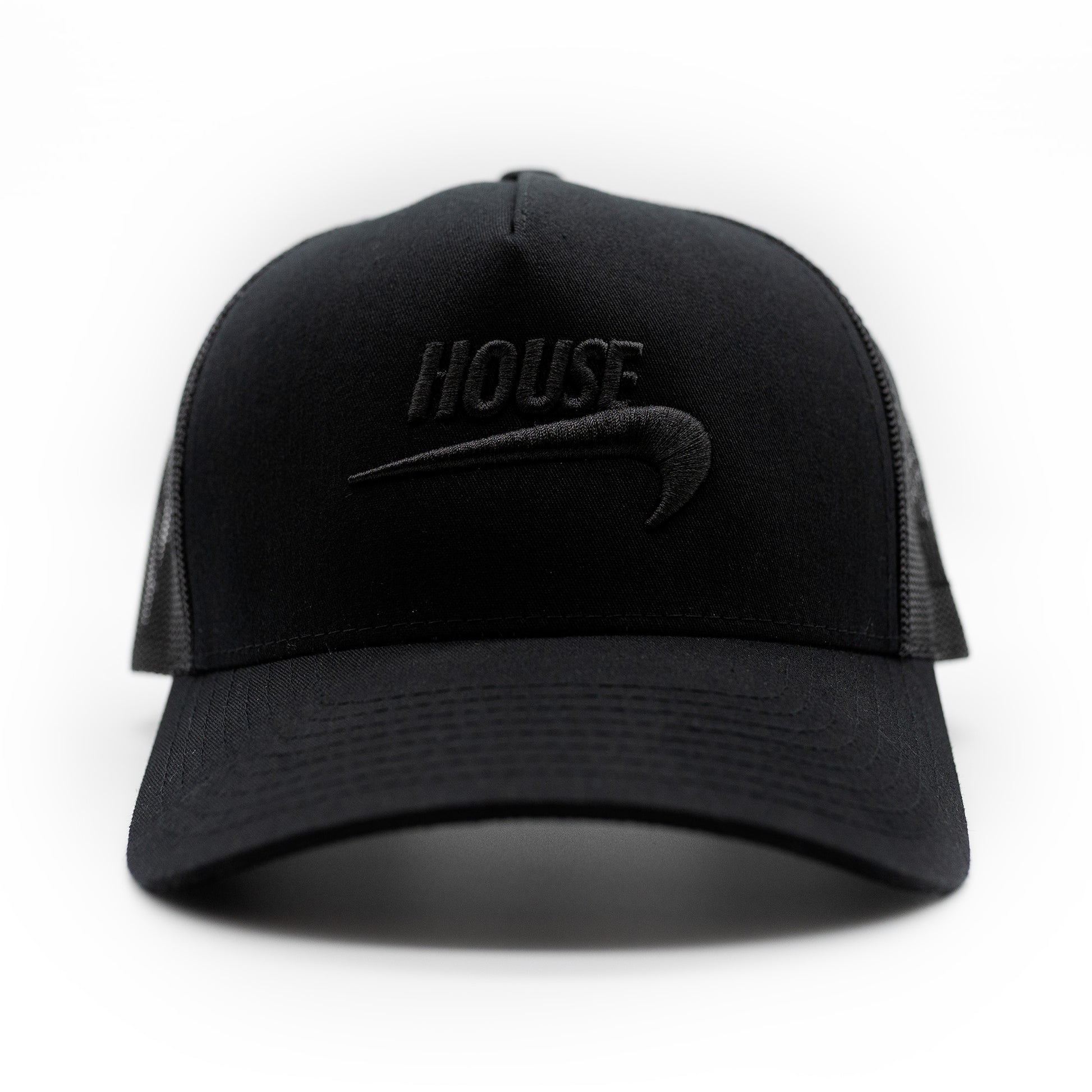 House Trucker Hat // Phantom Black - IKendoit.Shop