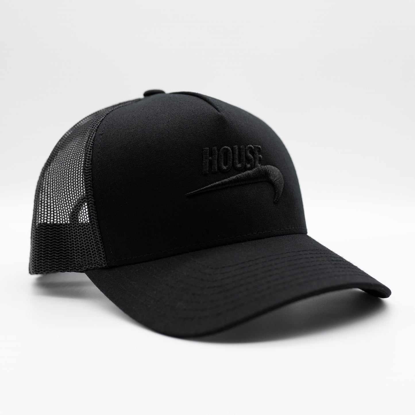 House Trucker Hat // Phantom Black - IKendoit.Shop