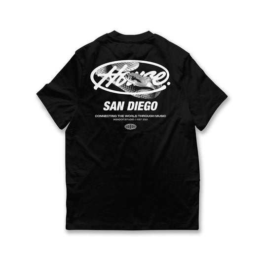 San Diego x [House] Tee / Black - IKendoit.Shop