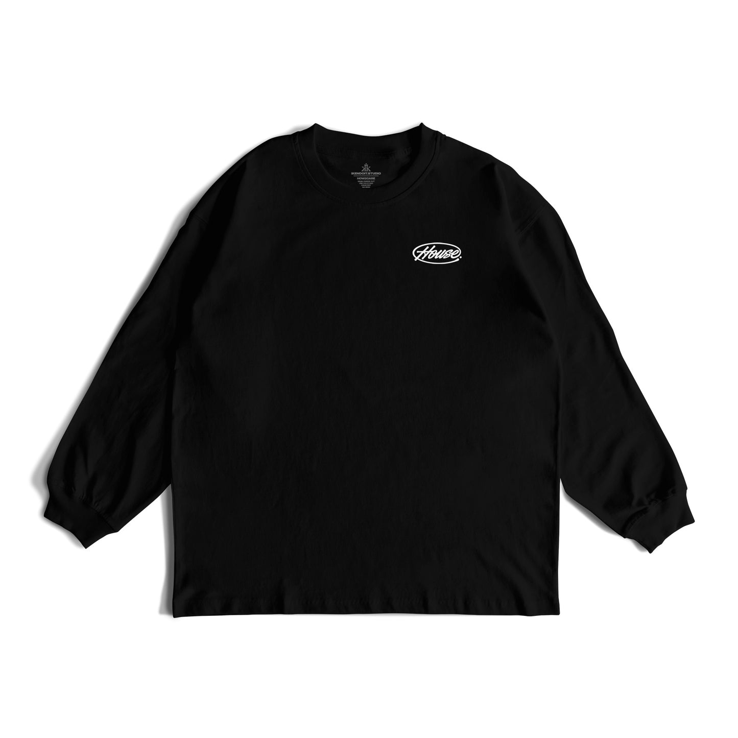 In The Beginning...[House] Long Sleeve / Black - IKendoit.Shop