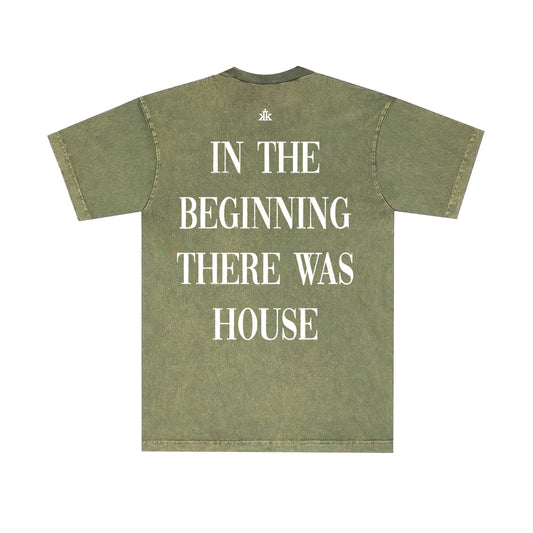 In The Beginning...[House] Tee / Matcha - IKendoit.Shop