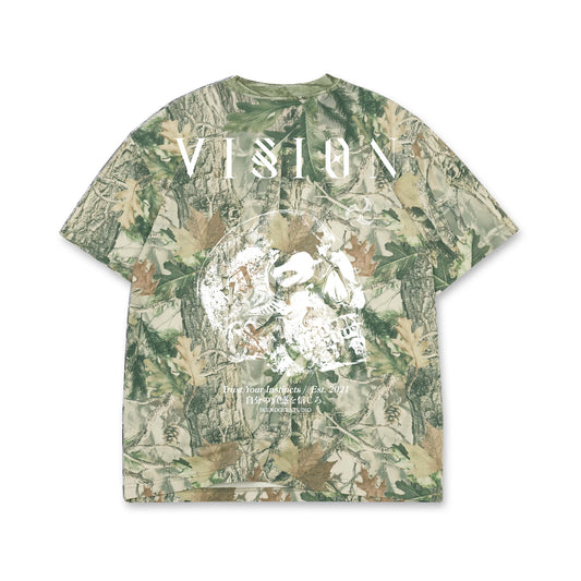Illusions* Tee / Wood Camo