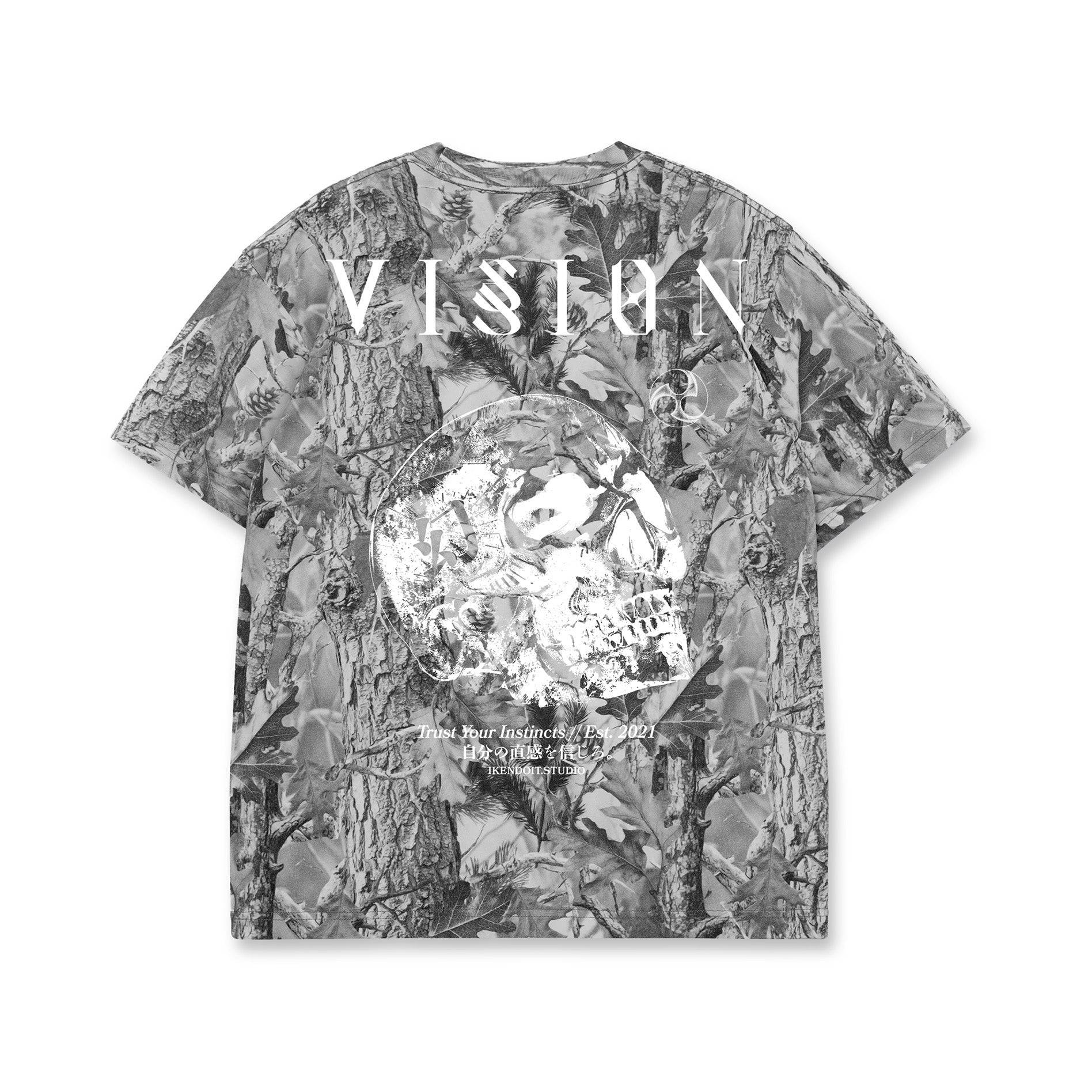 Illusions* Tee / Wood Camo - IKendoit.Shop