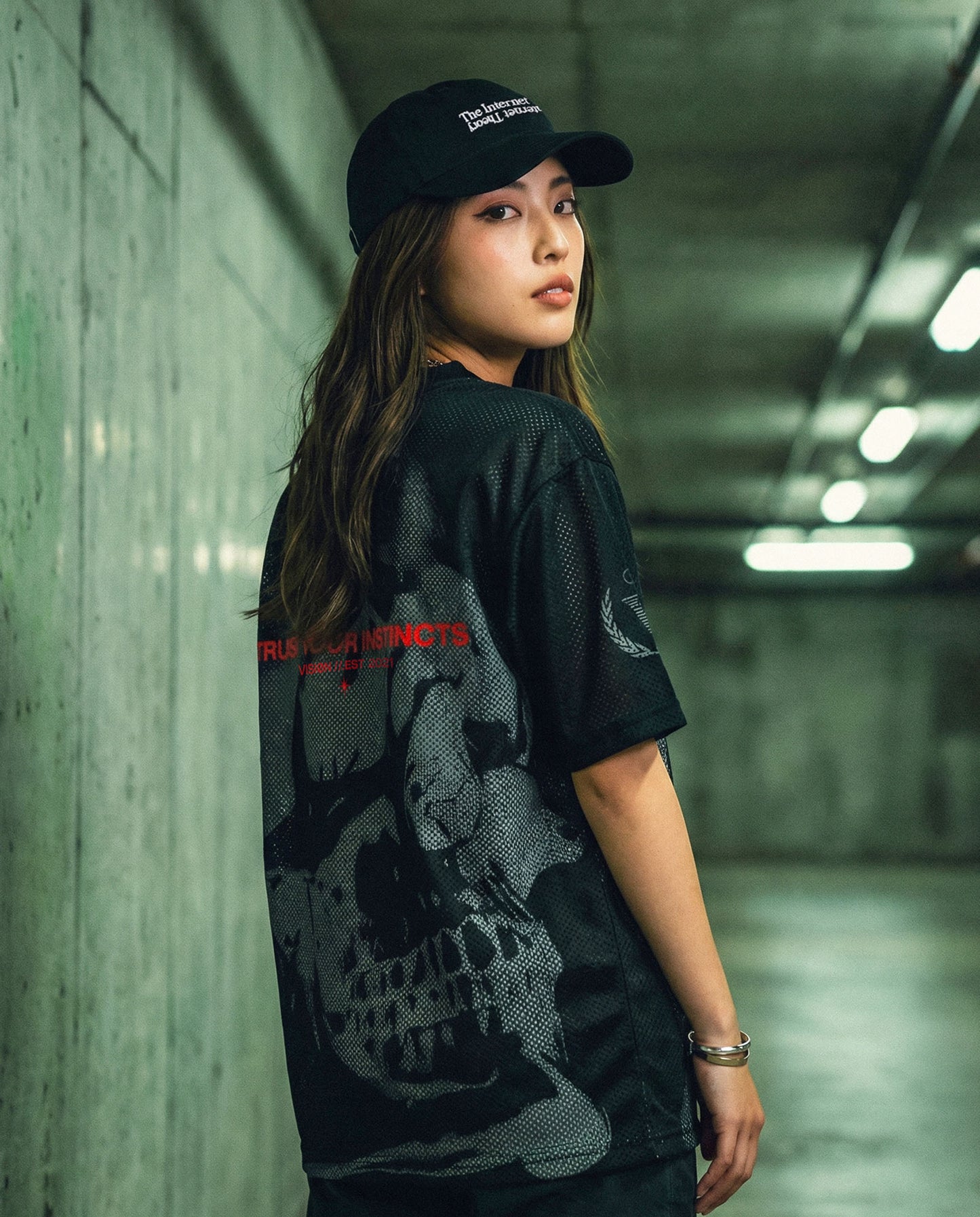 ILLUSIONS Football Jersey / Black