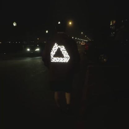 Tri [House] 3M Reflective Windbreaker / Maroon