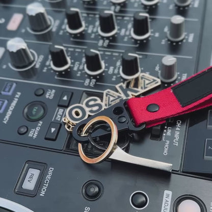 Remove After Mixing Industrial Keychain