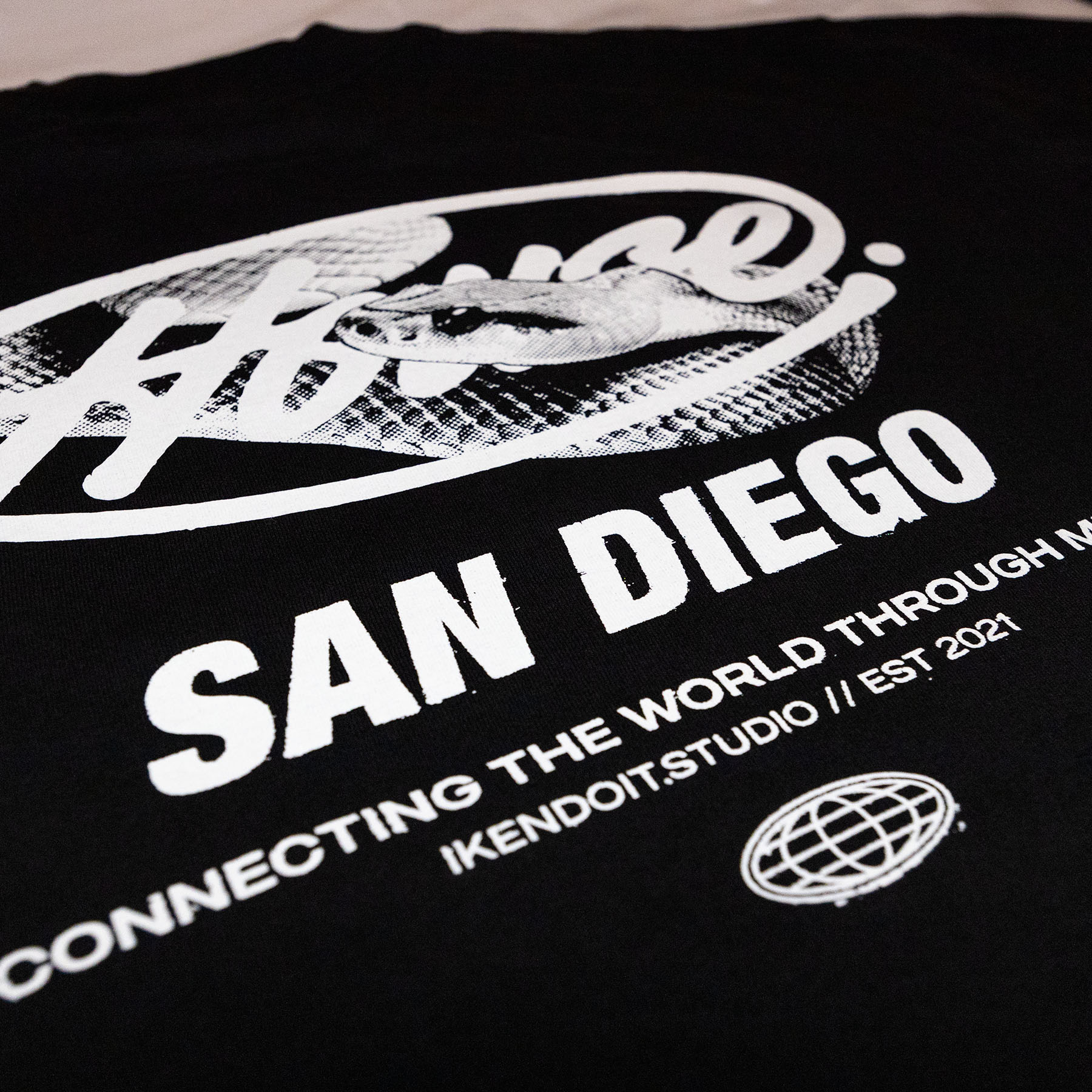 San Diego x [House] Tee / Black - IKendoit.Shop