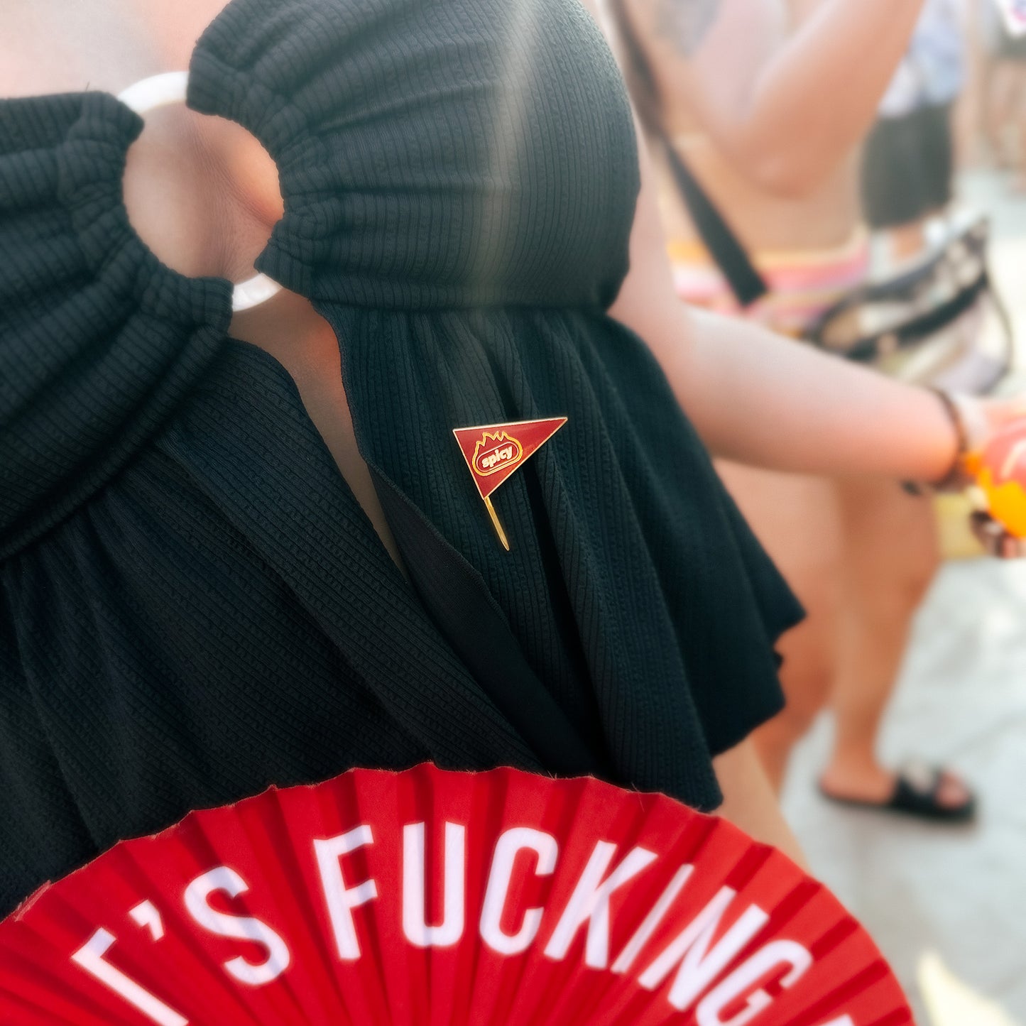 Spicy Flag Pin