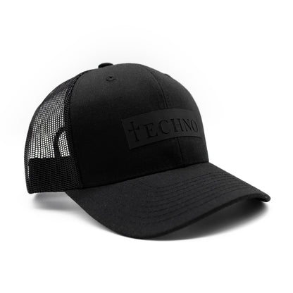 Techno Trucker Hat / Phantom Black - IKendoit.Shop