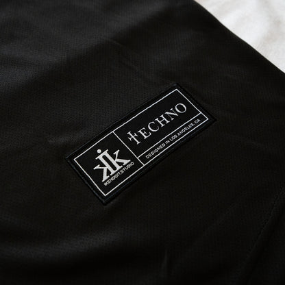 Techno Baseball Jersey / Black - IKendoit.Shop