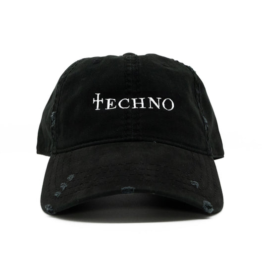 Techno Distressed Dad Hat - IKendoit.Shop