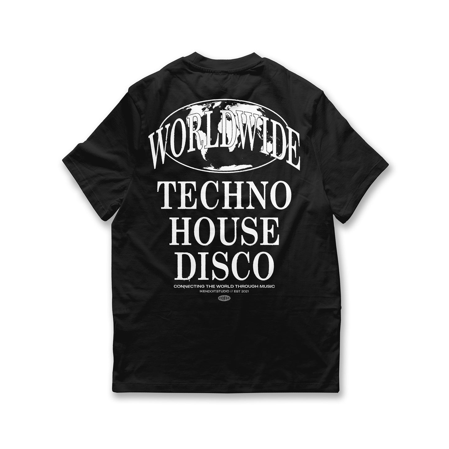 WORLDWIDE Techno x House x Disco Tee