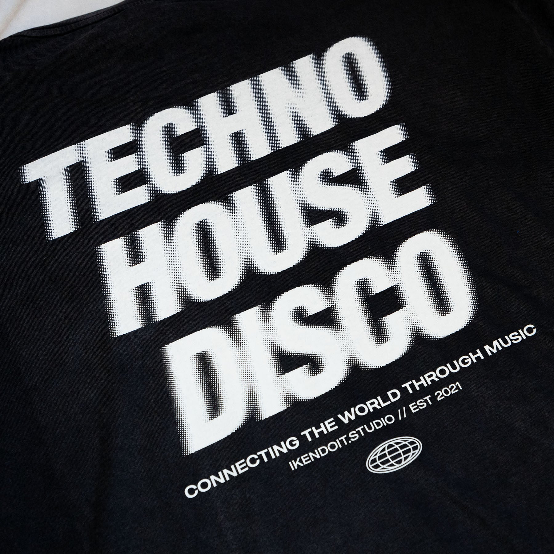 Techno x House x Disco Tee / Black - IKendoit.Shop