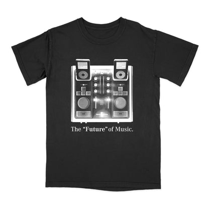 The Future of Music Tee / Vintage Black - IKendoit.Shop