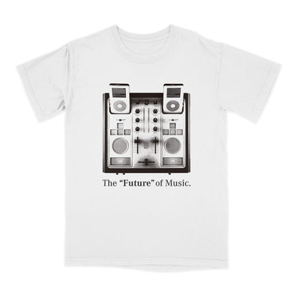 The Future of Music Tee / White - IKendoit.Shop