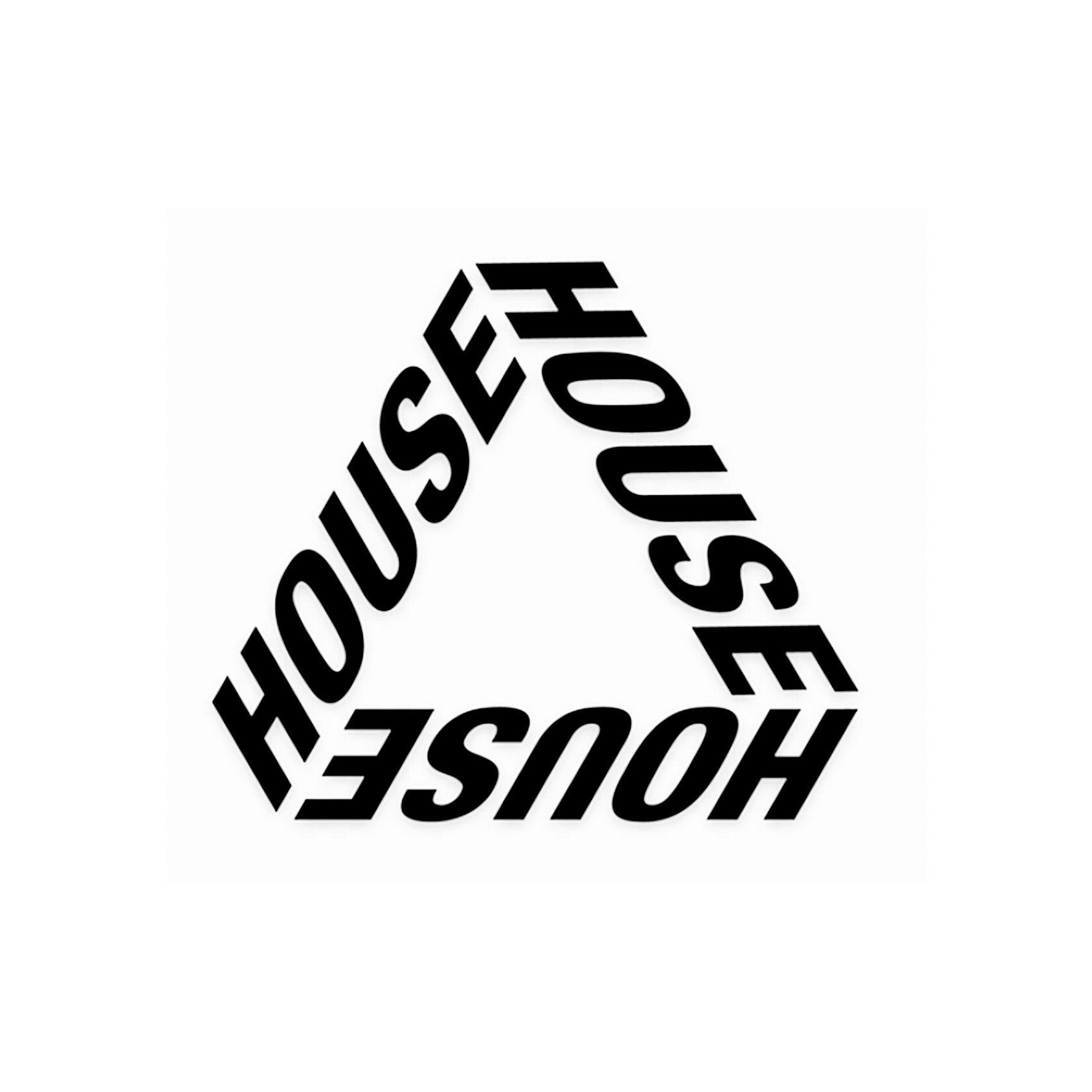 Tri [House] // Die-Cut Vinyl Sticker - IKendoit.Shop